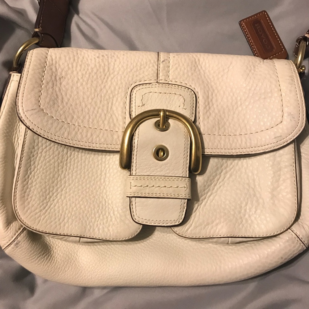 - Coach leather purse